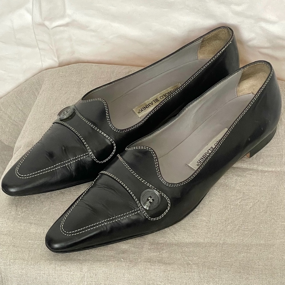 Manolo Blahnik Loafer Flat